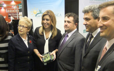 La presidenta de la Junta de Andalucía, Susana Díaz, visita las cooperativas hortofrutícolas de Granada en Fruit Attraction 2014