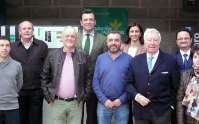 La federación de Huelva participa en la inauguración de la estación de servicio de Corchera San José