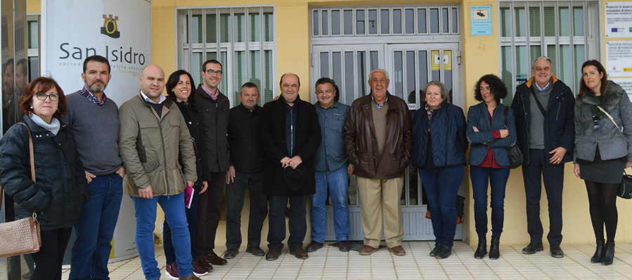 San Isidro de Loja, la federación, Universidad de Granada y CSIC constituyen un GO para valorizar los residuos del olivar como fertilizante orgánico