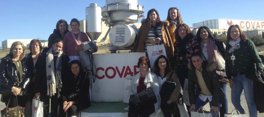 Socias de Coophuelva conocen el trabajo desarrollado por Covap en materia de igualdad de género