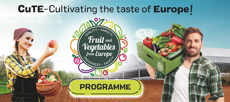 Las cooperativas de Granada apoyarán en Bruselas la campaña de promoción de frutas y hortalizas ‘CUTE- Cultivando el sabor de Europa’