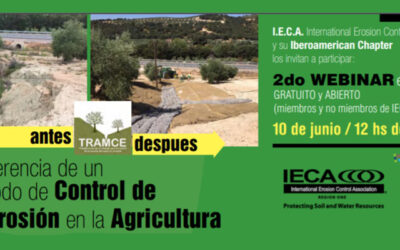 El innovador método TRAMCE para el control de la erosión en olivar conquista a la comunidad internacional de IECA Iberoamérica
