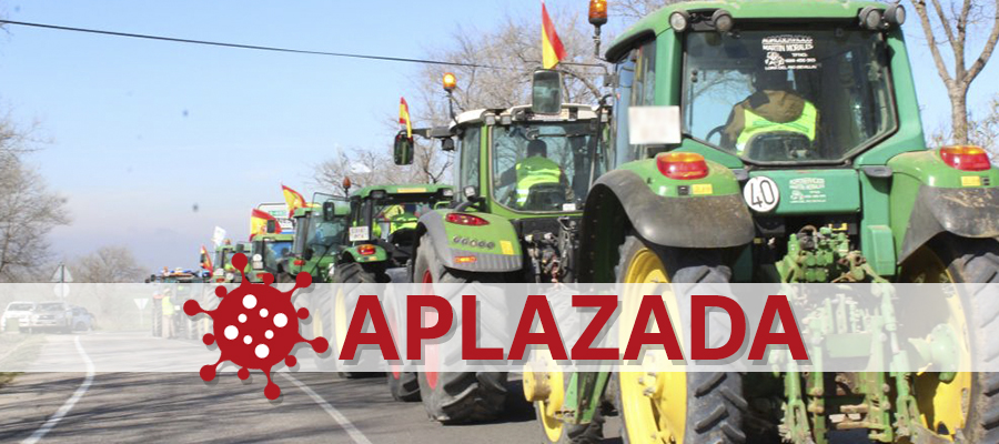 El sector agrario andaluz aplaza su gran movilización regional por responsabilidad ante la situación actual del Covid