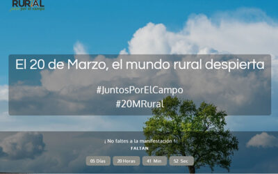 El 20M Rural prevé reunir a más de 200.000 personas para reivindicar un futuro para el campo