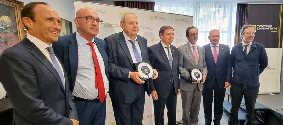 Andalucía protagoniza los premios nacionales de Cooperativas Agro-alimentarias de España