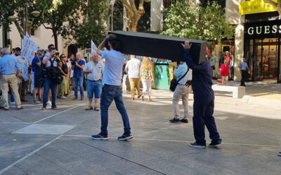 Los agricultores y ganaderos protestan en Córdoba ante la difícil situación del campo