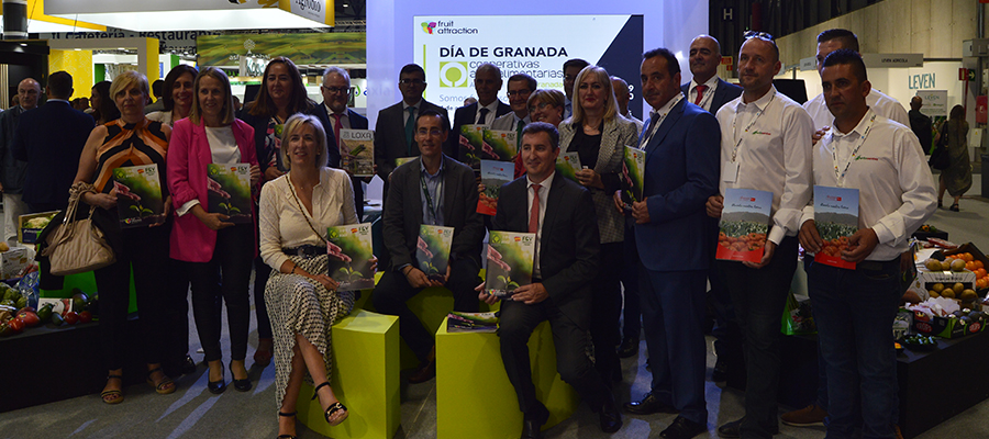 El ‘Día de Granada’ llena de color la jornada de inauguración de Fruit Attraction