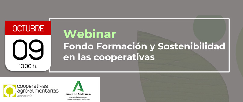 Webinar Fondo Formación y Sostenibilidad en las cooperativas