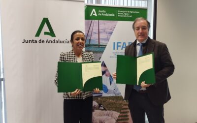 Cooperativas Agro-alimentarias de Andalucía refuerza su apuesta por la I+D+i con un campo de ensayo, tras firmar un convenio con Ifapa