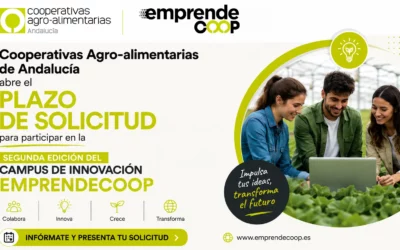 Cooperativas Agro-alimentarias de Andalucía abre el plazo de solicitud para participar en la segunda edición del campus de innovación Emprendecoop