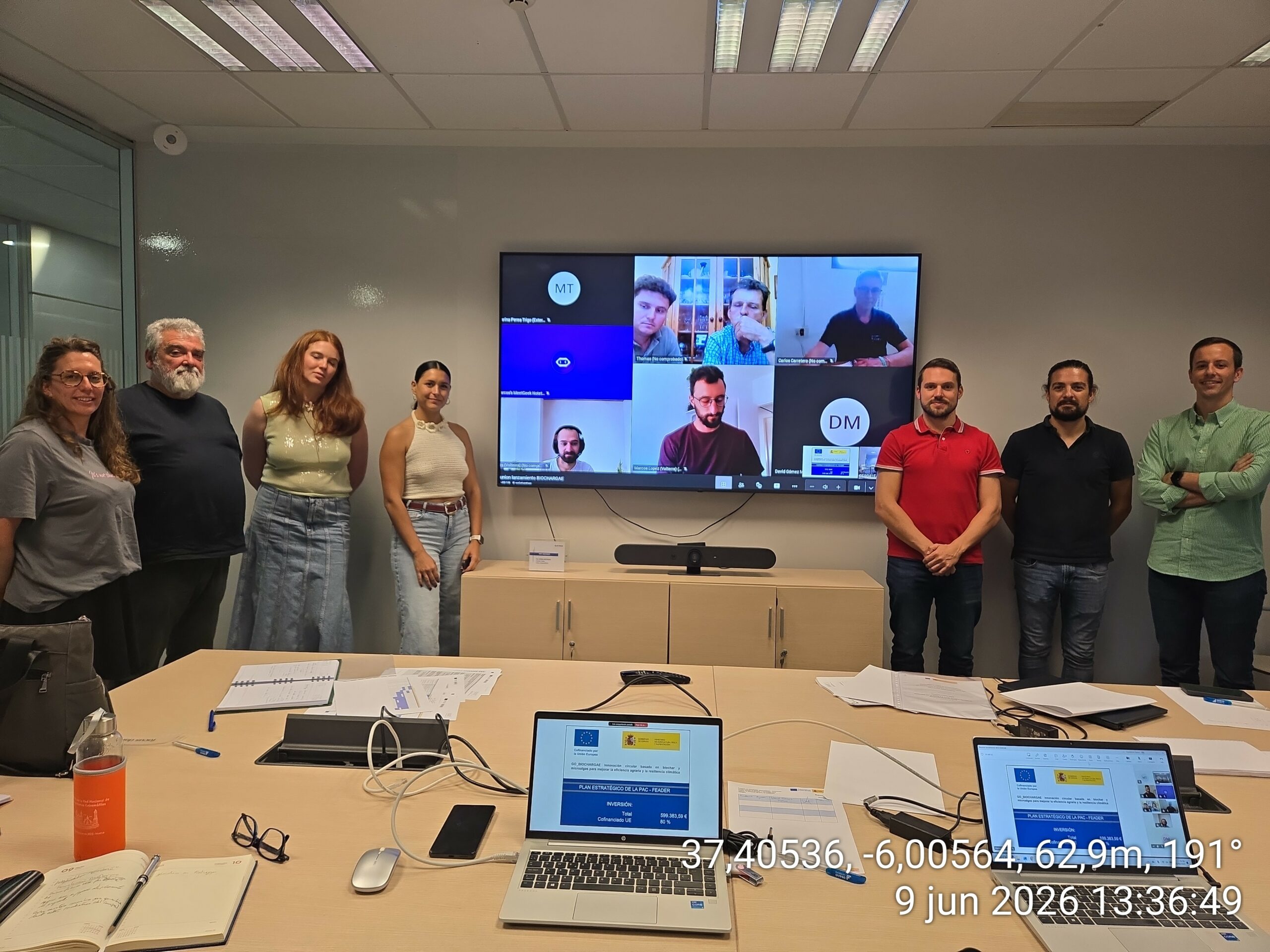 Reunión lanzamiento Biochargae