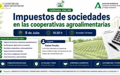 Webinar Impuestos de sociedades en las cooperativas agroalimentarias