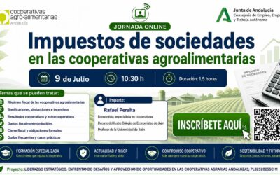 Cooperativas Agro-alimentarias de Andalucía aborda la fiscalidad cooperativa en una nueva jornada de ‘Liderazgo Estratégico’