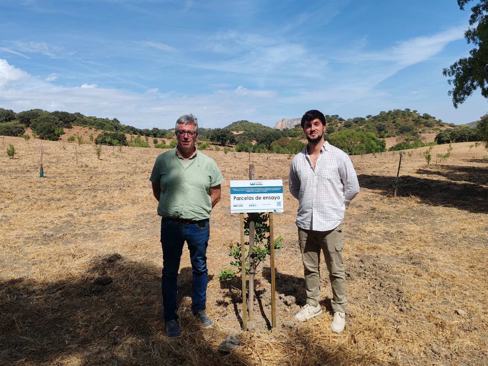 Visita a los campos de ensayo de Watermellon